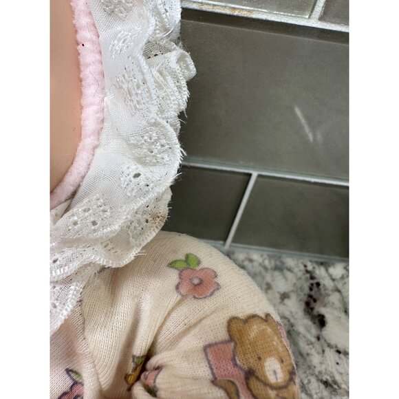 Lot of 2 VTG  Cuddle Kids Porcelain Girl Baby Dolls Duck & Sophie Sunflower tag - Picture 6 of 13